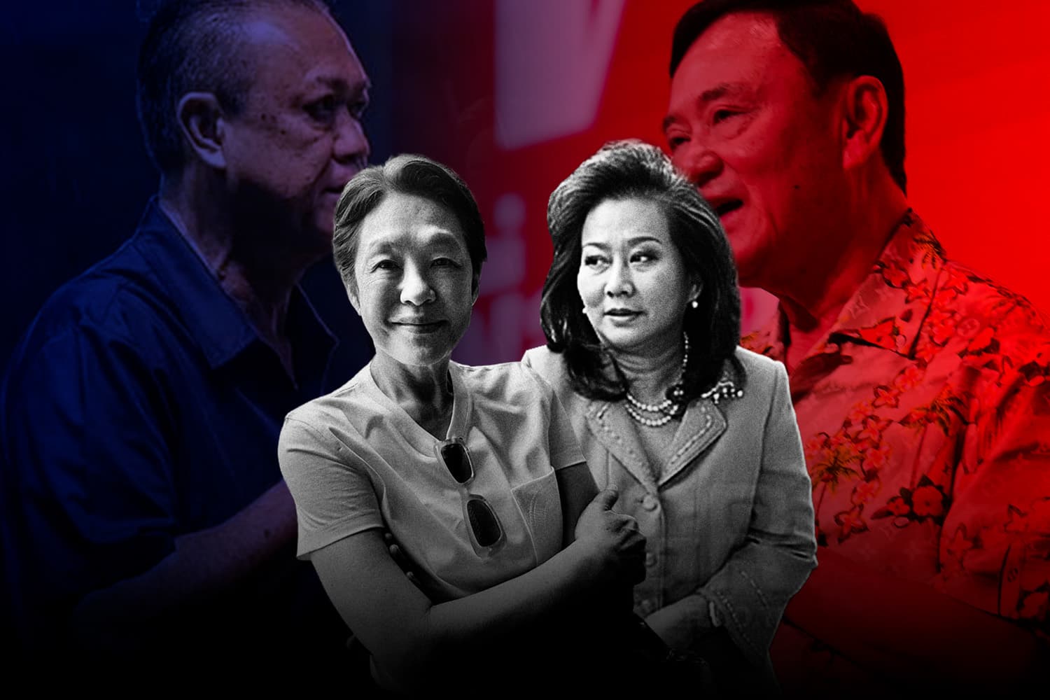 2 นางพญาการเมืองไทย: พจมาน 'หลังม่าน' vs กรุณา 'หน้าฉาก'
